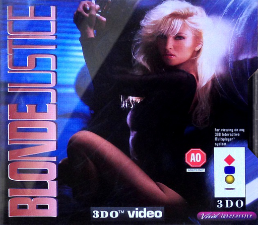 Blonde Justice box art for 3DO